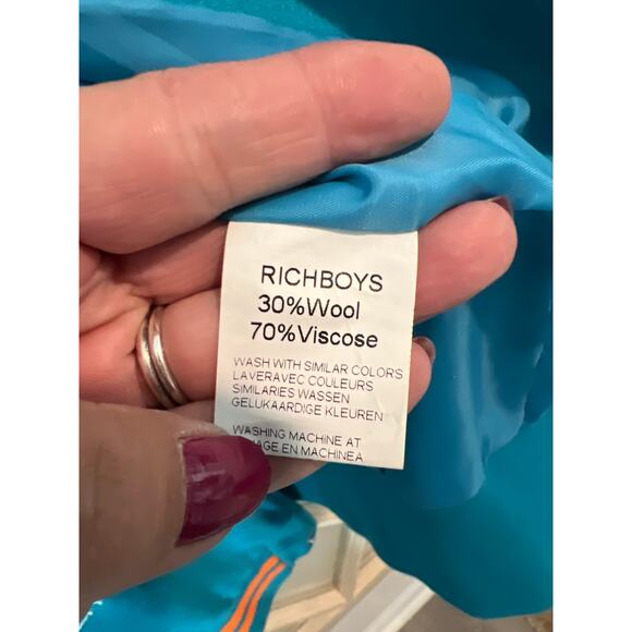 Rich Boys varsity jacket wool blend small? - Picture 2 of 6